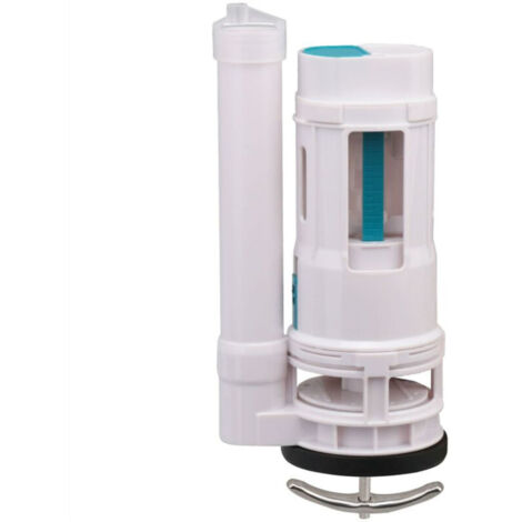 La vanne d'arrivée d'eau inférieure des toilettes est reliée à un système à double bouton et double chasse d'eau avec un débit d'eau de 21 cm. (1/5)