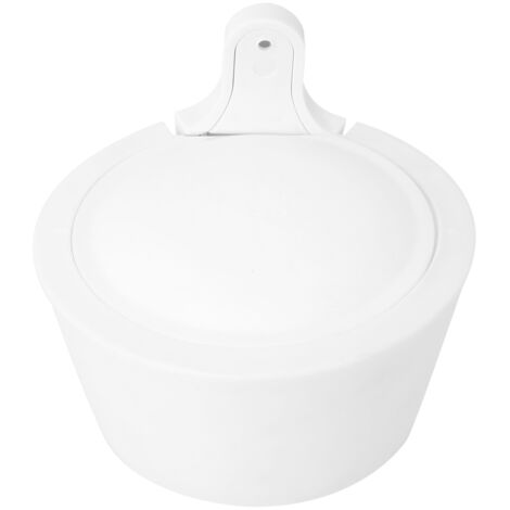 Distributeur de savon liquide mural à pression manuelle sans perçage pour salle de bain, idéal pour les hôtels. (1/5)
