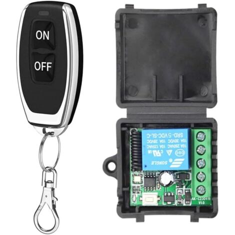 Module Récepteur RF 433Mhz - 1 Canal - DC 5-30V - Relais 10A - Pour LED Et Portail (1/5)