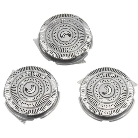 Lames De Rasoir - 3 Pièces - Acier Inoxydable - Pour Têtes HQ9 - Compatibles Norelco SpeedXL (1/4)