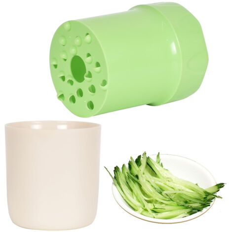 Râpe à fruits, râpe à pommes, en plastique, avec boîte de rangement pour fruits et légumes. (1/5)