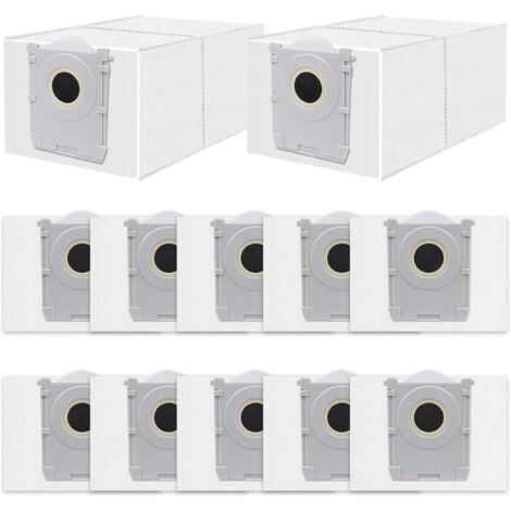 Sacs Poussière - 12 Pièces - Non Tissé - Filtration Antibactérienne - Pour Ecovacs Deebot X9 X8 T50 T30 T80 - 4 Litres (1/5)
