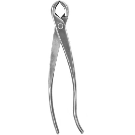 Coupe-bonsaï concave en acier inoxydable de 21 cm avec bouton - Outil de jardinage (1/5)