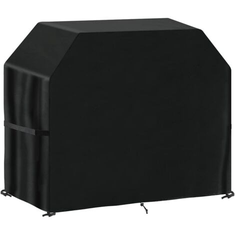 Housse De Barbecue Rectangulaire - 1 Pièce - Tissu Oxford - Anti-UV Et Imperméable - Pour Gril À Gaz Extérieur - 117x66x117cm (1/5)