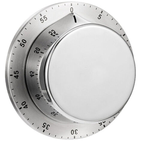 Minuteur de cuisine, minuteur de chef, mécanique - sans pile - dos magnétique - rappel de compte à rebours (1/5)