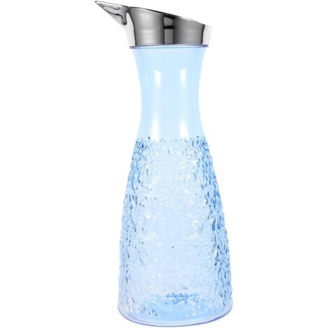 Pichet À Boisson 1L - 1 Pièce - PC Résistant - Couvercle Et Poignée Ergonomique - Pour Cuisine Bar Fête - 27,5x10,5x9,8cm (1/5)