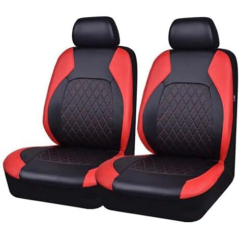 Housse De Siège Auto - 2 Pièces - Tissu Respirant - Antidérapante Et Imperméable - Pour Suzuki Jimny Et Samurai - Noir