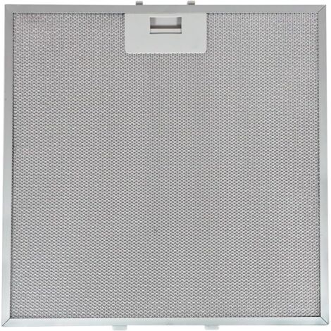 Filtre à graisse métallique - Lot de 1 - Aluminium - Filtration huile et fumée - Hotte aspirante cuisine - 320x260mm (1/5)