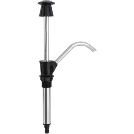 Robinet Lavabo Caravane - 1 Unité - Métal - Pompe Double Action - Camping-car Bateau - Trou 32mm (1/5)