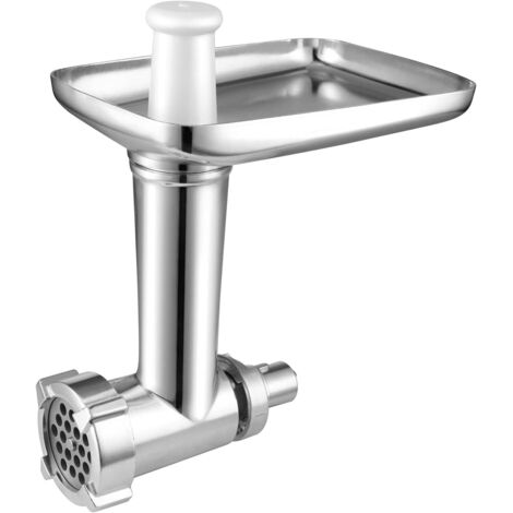 Hachoir À Viande Métal - 10 Pièces - Acier Inoxydable - Broyeur Et Embosseur - Pour Robot Kenwood Chef Et KMix