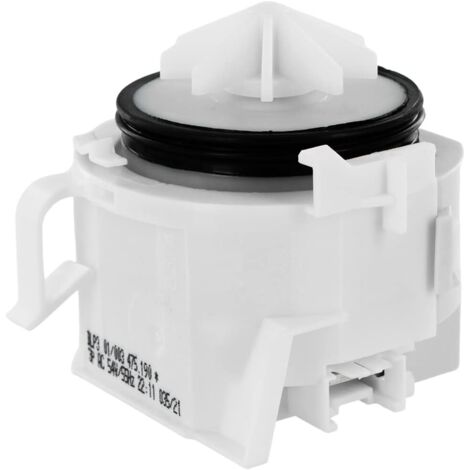 Pompe De Vidange - 1 Pièce - Plastique - Fixation Baïonnette - Lave-Vaisselle Bosch Siemens - 78x76x72 Mm (1/5)