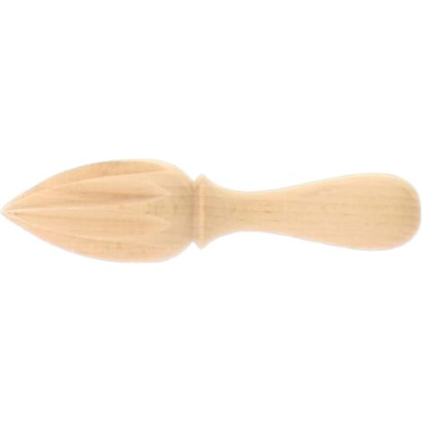 Presse-agrumes En Bois - 1 Pièce - Hêtre Naturel - Extraction Optimale - Cuisine Quotidienne - 15 Cm (1/3)