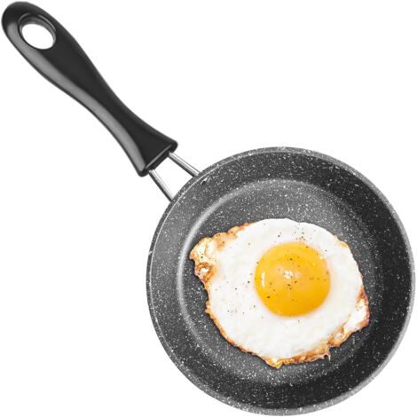 Poêle à Frire 12 cm - 1 Pièce - Aluminium - Antiadhésif - Induction et Gaz - Camping et Cuisine (1/5)