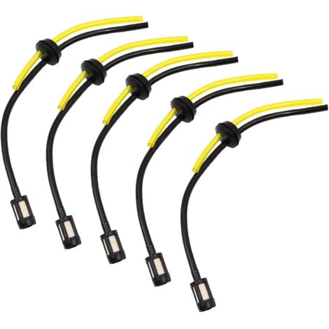 Kit Durite Carburant - 5 Pièces - Plastique - Filtre Réservoir - Débroussailleuse Tondeuse - 20mm (1/5)