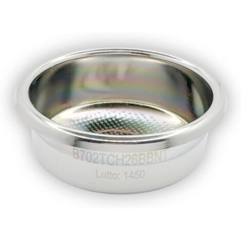 Panier Filtre Convexe 58 Mm - 20 G - Inox Nanotech - Débit Optimisé - Espresso Double - Pour Porte-Filtre Sans Fond (1/5)