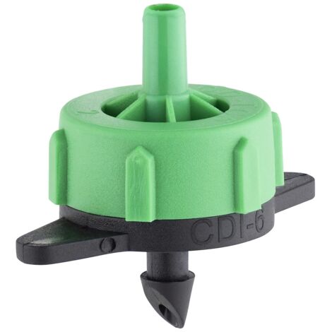 Goutteur Auto-Régulant - Lot de 10 - Débit 2L/H - Pour Tuyau 16mm Et 6mm - Micro Irrigation Jardin