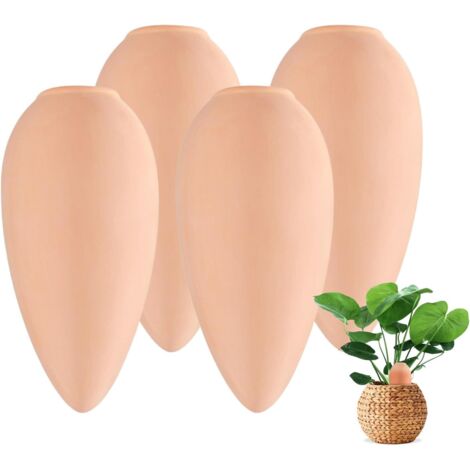 Pique Arrosage - 1 Unité - Terre Cuite - Irrigation Automatique - Jardin et Intérieur - 14,2 x 8,2 cm (1/5)