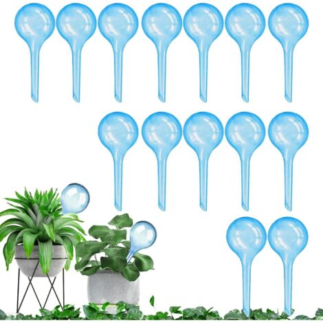 Boules d'Irrigation - 14 Pièces - PVC - Arrosage Goutte à Goutte Auto - Plante Intérieur Extérieur - 13x5cm (1/5)