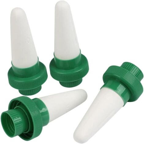 Picots D'arrosage - Lot De 4 - Plastique - Irrigation Automatique - Plantes Intérieur Extérieur - 10,5cm (1/5)