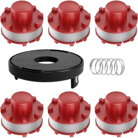 Bobine Rechange Débroussailleuse - Lot de 6 - Nylon 2mm 8m - Pour Einhell GE-CT AGILLO (1/5)