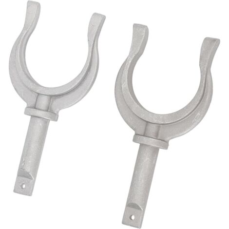 Verrou De Rame - 1 Pièce - Aluminium - Montage Latéral Sans Perçage - Kayak Et Bateau - Argent (1/5)