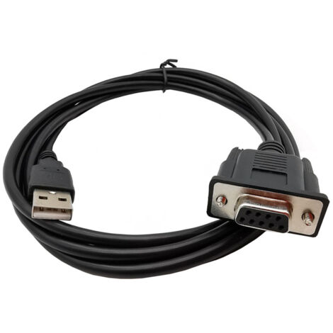 Câble adaptateur SF Cable USB 2.0 vers série DB9 RS-232 de 1,8 m - Câble adaptateur SF Cable USB 2.0 vers série DB9 RS-232 de 1,8 m (1/5)