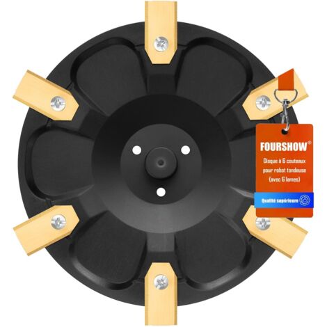 Plateau De Coupe 6 Lames - Nylon Renforcé - Pour Segway Navimow H-Série - Accessoire Robot Tondeuse (1/5)