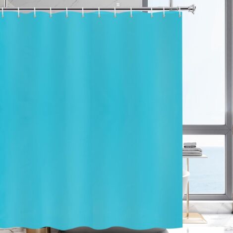 Rideau de douche - 1 lot - Polyester - Imperméable et anti-moisissure - Salle de bain - 200 x 240 cm (1/5)