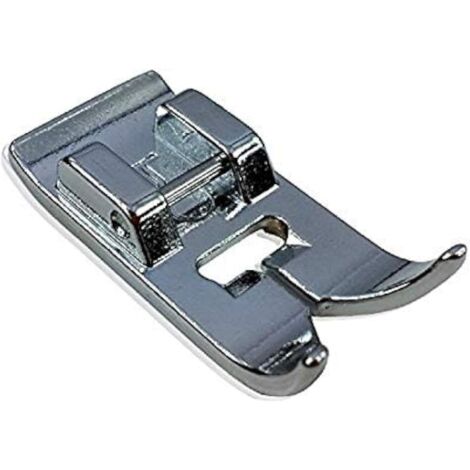 Pied Presseur Zigzag - 1 Pièce - Métal Dur - Système Snap-On - Pour Machines À Coudre Domestiques (1/2)