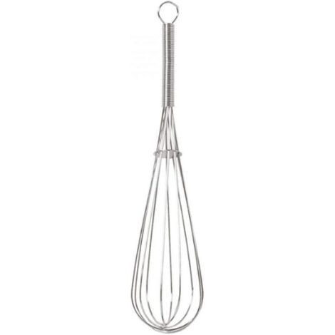 Fouet Ballon - 1 Pièce - Acier Inoxydable - Mélange Lisse - Cuisine Et Pâtisserie - 25,5 Cm (1/2)