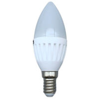 LED-Lamp E14, C37, 10W, 230V, 6000K, Ceramic, 10-pack, Cool white LED-Lamp E14, C37, 10W, 230V, 6000K, Ceramic, 10-pack, Cool white