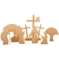 Décoration de Pâques, scène pittoresque, décoration en bois, décoration - Décoration de Pâques, scène pittoresque, décoration en bois, décoration