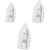 Kit de moules en silicone comprenant 3 formes de maisons avec fenêtres décoratives, idéal pour la fabrication de bougies, savons, objets en plâtre et objets artisanaux. Moules en silicone spécialement