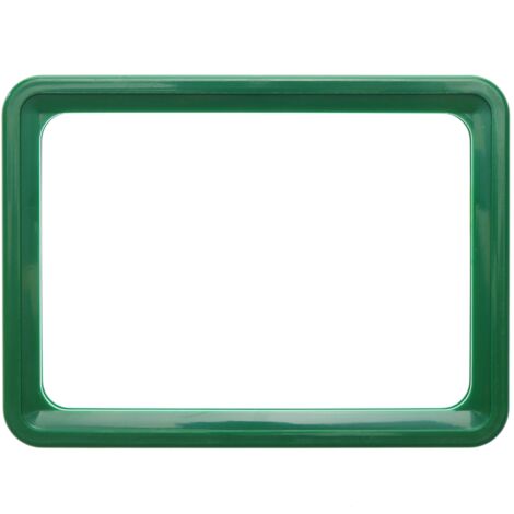 PrimeMatik - Cadre pour les signes, le marquage et des affiches, couleur vert A4 taille 306x215mm (1/5)