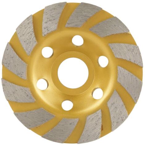 Polissage Roues Pour Béton Et Maçonnerie Disponible Turbo Segments De Diamant Disque Grinder Granite Pierre (1/5)