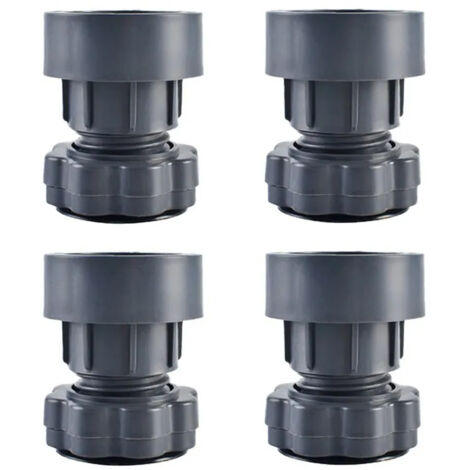 4 pièces Machine à laver Antichoc Anti Vibration Pied Pad Non Slip Rondelle Base Pied Pads 8.5 cm (1/5)