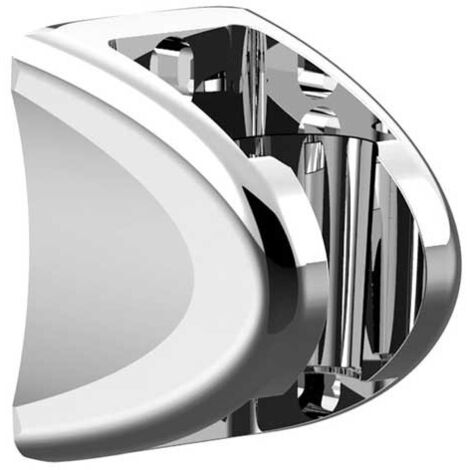 Support articulé à 3 positions pour douche à main Chromé - TRES 134215023 (1/2)