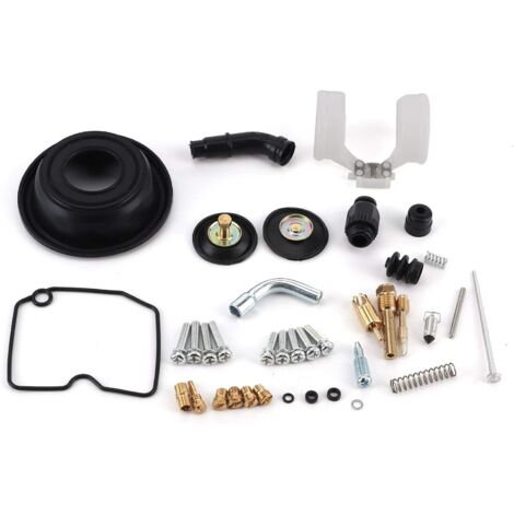 Nannigr Remplacement de carburateur, Kit de reconstruction de carburateur de moto pièces de réparation de réparation adaptées aux pièces de rechange Ka-wasaki Vulcan VN800 / VN400 (1/5)