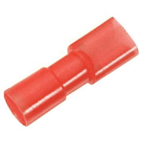Cosse clip 2.8 mm x 0.5 mm L-RA 29 V 61794951 180 ° entièrement isolé rouge 100 pc(s) V557071 (1/2)