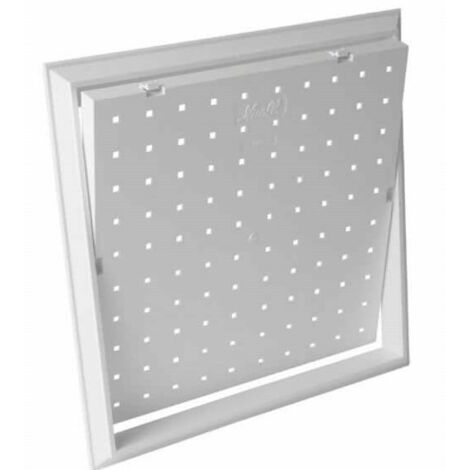 Nicoll – Trappe de visite carrée pour baignoire – Accès facile à la plomberie – Pour 4 carreaux 150x150mm – Couleur blanche – Installation rapide (1/3)
