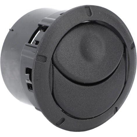 Nannigr Couvercle de ventilation intérieure du tableau de bord améliore la ventilation de longue durée 8200212480 pour Dacia Logan Sandero Black (1/5)