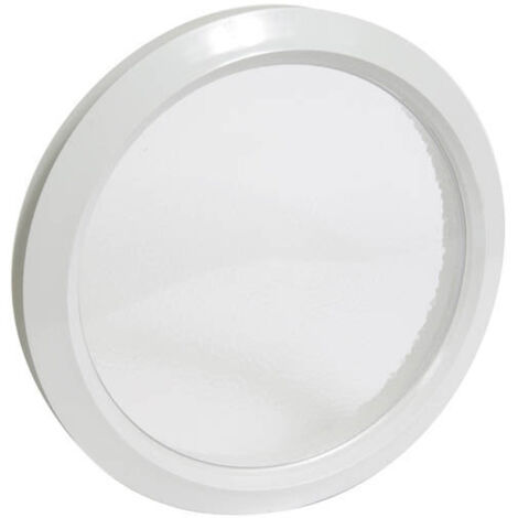 Nicoll – Hublot décoratif rond Ø307 – Vitre incolore – Pose à visser – Ouverture Ø275 – Épaisseur panneaux 17 à 39 mm (1/4)