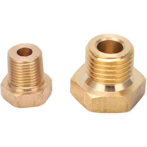 M14x1.5 à 1/8in NPT adaptateur de prise de carter d'huile température de l'eau outil de refiletage de vis de carter universel pour voiture (1/5)