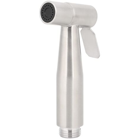Douchette Bidet en Acier Inoxydable, Pulvérisateur de Toilette pour Bassin de Lit, Pommeau de Douche en Acier Inoxydable pour Le Lavage (Bidet en Acier Inoxydable 304) (1/5)