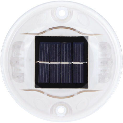 Lampe solaire à LED ronde IP68, étanche, à Induction, pour jardin, paysage, allée, allée (1/5)