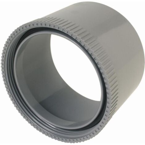 Nicoll – Raccord d'évacuation PVC femelle Ø 100 mm – Manchette d'adaptation résistante aux UV – Étanchéité parfaite – MFA10 (1/2)