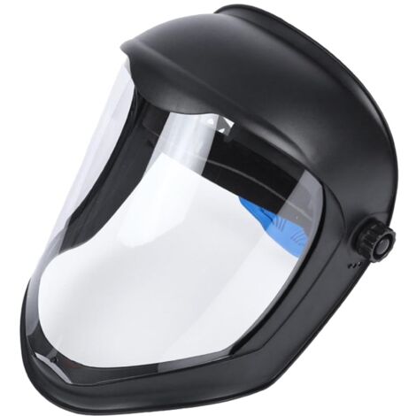 Visière faciale intégrale anti-buée, protection anti-éclaboussures, équipement multifonctionnel ergonomique, visière transparente pour travaux de construction (1/4)