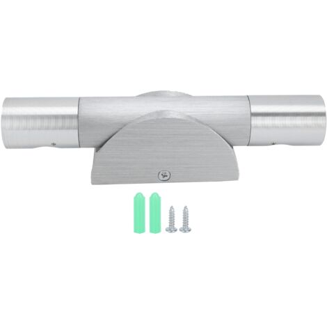 Applique murale double têtes 360 ° applique murale rotative lampe de chevet pour décoration de couloir 85-265V (1/5)