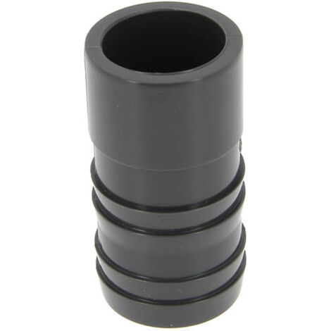 Nicoll – Embout cannelé à coller pression Ø40 – Raccord mâle-femelle – PVC pour réseaux d'eau froide – Pression nominale 16 bars