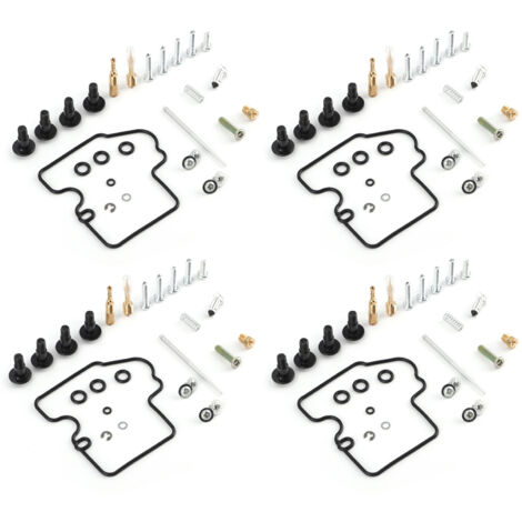 Nannigr Kit de réparation de carburateur/carburateur de moto, pièces de reconstruction adaptées à Yamaha YZFR6 1999 – 2002, 4 ensembles